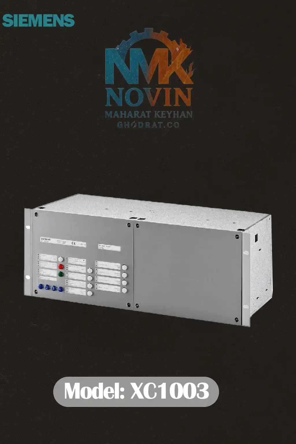 Siemens Automatic Extinguishing Control Center Model XC1003-A پنل اتوماتیک اطفاحریق زیمنس نوین مهارت کیهان